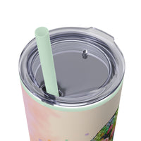 Blessed Skinny Tumbler with Straw, 20oz