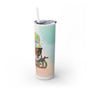 Blessed Skinny Tumbler with Straw, 20oz