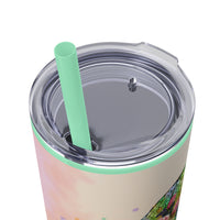 Blessed Skinny Tumbler with Straw, 20oz