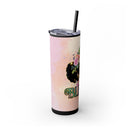 Blessed Skinny Tumbler with Straw, 20oz