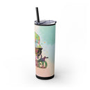 Blessed Skinny Tumbler with Straw, 20oz