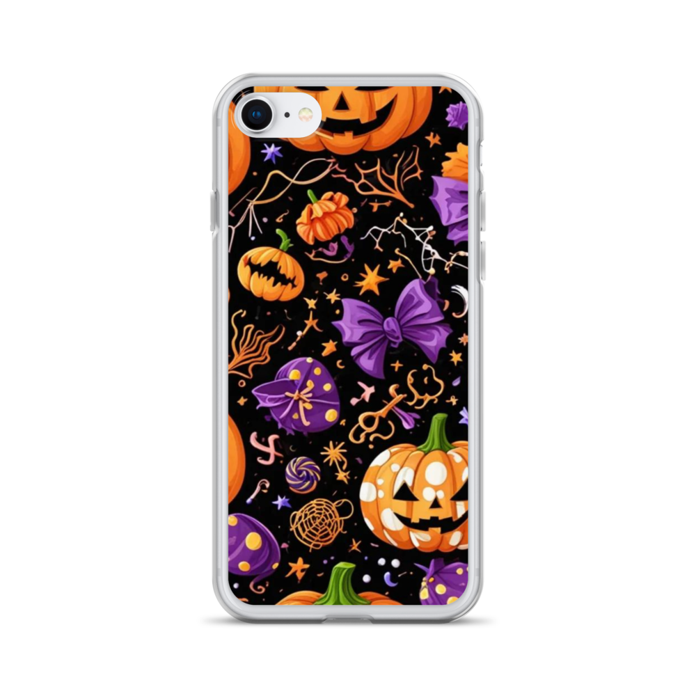 Pumpkin & Bows Clear Case for iPhone®